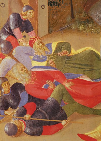 Scenes of the Life of Christ, 2nd Panel (detail) by Fra Angelico